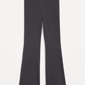 Old Navy Charcoal Flare high-waisted fleece-lined cozy warm leggings woman’s xl